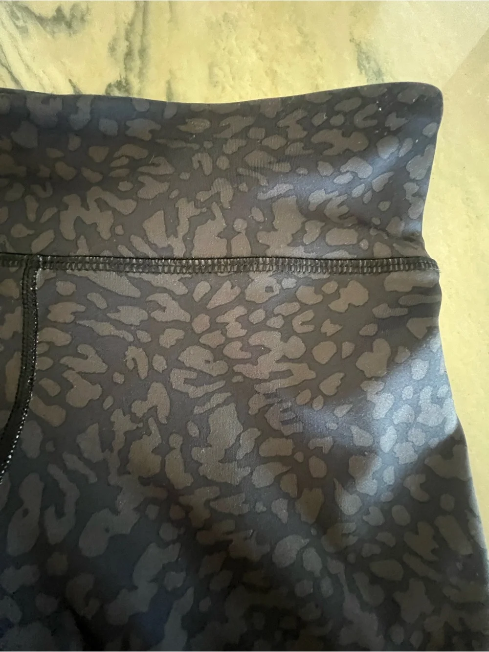 Old Navy Active Black Leopard-Print Leggings
